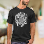 Magisch Man hypnose spiraal T-shirt