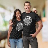 Magisch Man hypnose spiraal T-shirt