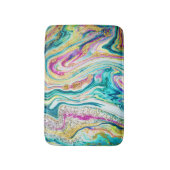 Magisch Markeren: Metallic Paint Design. Badmat (Voorkant Verticaal)