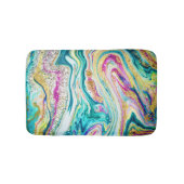 Magisch Markeren: Metallic Paint Design. Badmat (Voorkant)