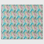 Magisch Markeren: Metallic Paint Design. Cadeaupapier (Vlak)