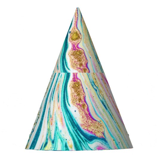 Magisch Markeren: Metallic Paint Design. Feesthoedjes (Voorkant)