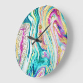 Magisch Markeren: Metallic Paint Design. Grote Klok (Hoek)