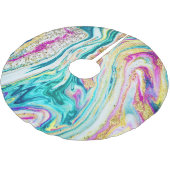 Magisch Markeren: Metallic Paint Design. Kerstboom Rok (Gekanteld)