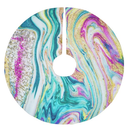 Magisch Markeren: Metallic Paint Design. Kerstboom Rok (Voorkant)