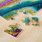 Magisch Markeren: Metallic Paint Design. Legpuzzel (Zijkant)