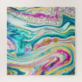 Magisch Markeren: Metallic Paint Design. Legpuzzel (Horizontaal)