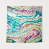 Magisch Markeren: Metallic Paint Design. Wandkleed (Voorkant (horizontaal))
