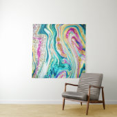 Magisch Markeren: Metallic Paint Design. Wandkleed (In situ)