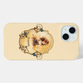 Magisch meisje dat een boek leest Case-Mate iPhone case (Achterkant (horizontaal))