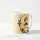 Magisch meisje dat een boek leest koffiemok (Voorkant rechts)