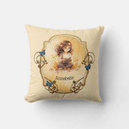 Magisch meisje dat een boek leest kussen