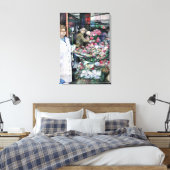 Magisch moment in Misloc Markt Hongarije Canvas Afdruk (Insitu (Slaapkamer))