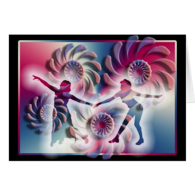 Magisch moment van dans (Voorkant Horizontaal)