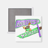 magisch muffinz magnet (Voorkant / Achterkant)