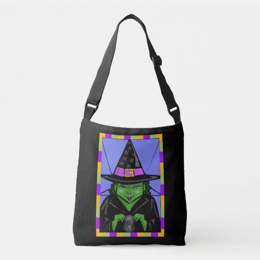 Magisch Mystiek Halloween Witch Tas (Voorkant)