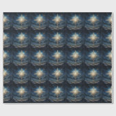 Magisch North Star Wrapping Papier (Vlak)
