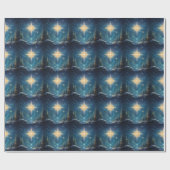 Magisch North Star Wrapping Papier (Vlak)