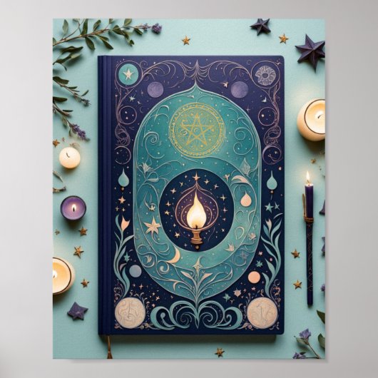 Magisch Notitieboek Poster (Voorkant)