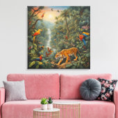 Magisch Oerwoud - Canvas Art Print (Insitu (Woonkamer))
