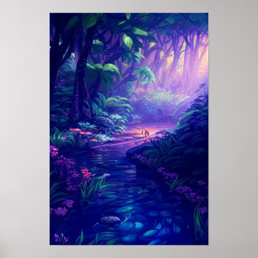 Magisch Oerwoud Poster (Voorkant)