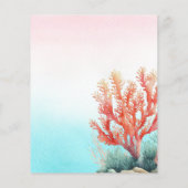 Magisch onder de uitnodiging van de Birthday-Zee (Achterkant)