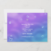 Magisch onder de uitnodiging van de partij van de  (Achterkant)