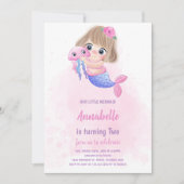 Magisch onder het Zee voor meisjes Kaart (Voorkant)