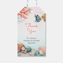 Magisch onder het Zee Waterverf verjaardagsfeestje