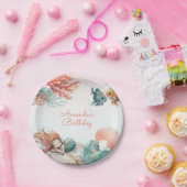 Magisch onder het Zee Waterverf verjaardagsfeestje Papieren Bordje (Feest)