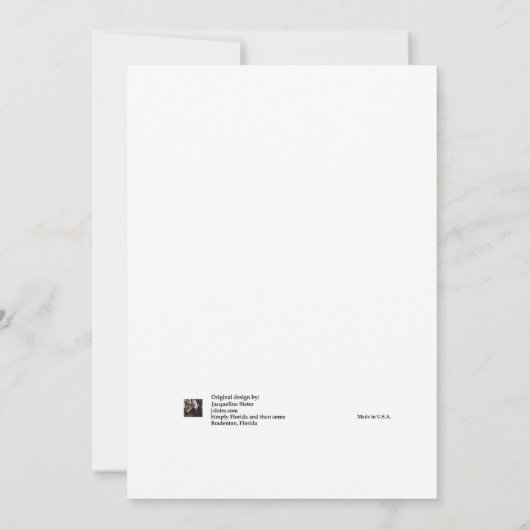 Magisch ontwerp kaart (Achterkant)