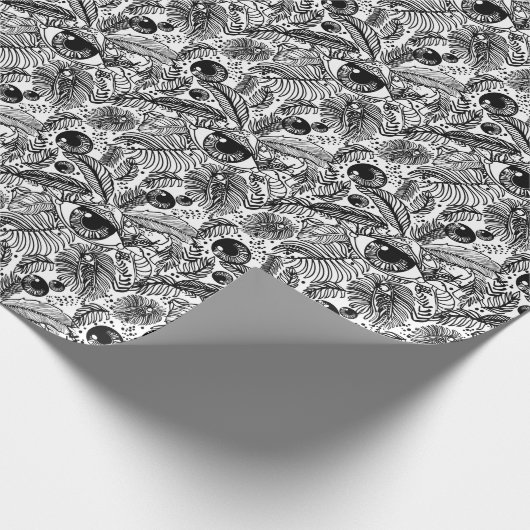 Magisch oog. Symbool van alwetendheid & opperwezen Cadeaupapier (Hoek)