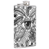 Magisch oog. Symbool van alwetendheid & opperwezen Heupfles (Rechts)