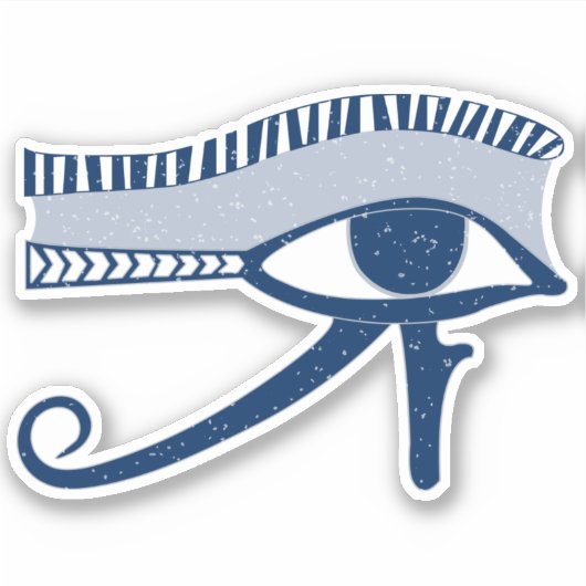 Magisch Oog van Horus Sticker (Voorkant)