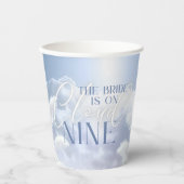 Magisch op Cloud Nine 9 Pampas Vrijgezellenfeest Papieren Bekers (Voorkant)