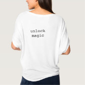 Magisch openen t-shirt (Achterkant)