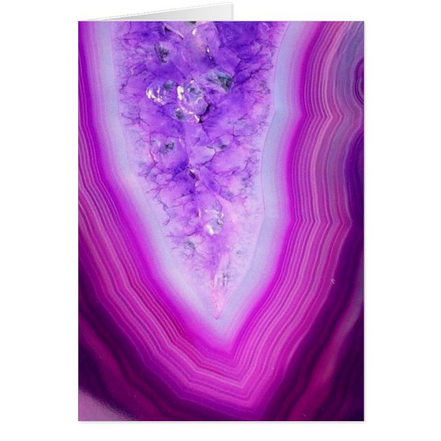 Magisch Paarse Agate Druzy (Voorkant)