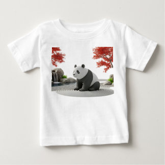 Magisch Panda-Standbeeld Ontwaakt in Zen-Tuin