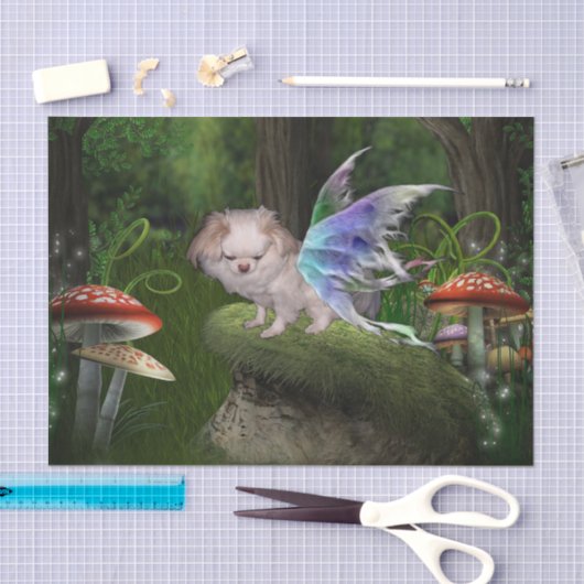 Magisch Papier voor echt puppy (Craft)