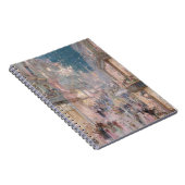 magisch pastel Victoriaans schilder notitieboek (Rechterzijde)