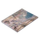 magisch pastel Victoriaans schilder notitieboek (Linkerzijde)