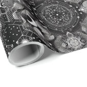 magisch patroon cadeaupapier (Rol Hoek)