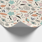 magisch patroon cadeaupapier (Hoek)