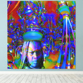 Magisch Pet Canvas Afdruk (Insitu (Houten vloer))