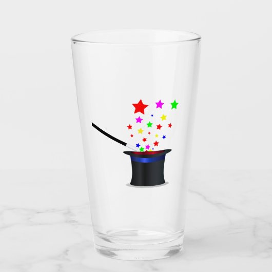 Magisch Pet en handwerk Glas (Voorkant)