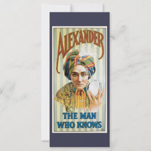  Magisch Poster, Alexander, het Man dat het kent