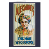 Magisch Poster, Alexander, het Man dat het kent (Voorkant)