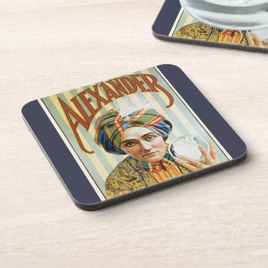 Magisch Poster, Alexander, het Man dat het kent Bier Onderzetter (Linkerzijde)