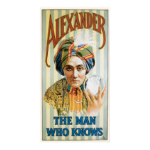 Magisch Poster, Alexander, het Man dat het kent
