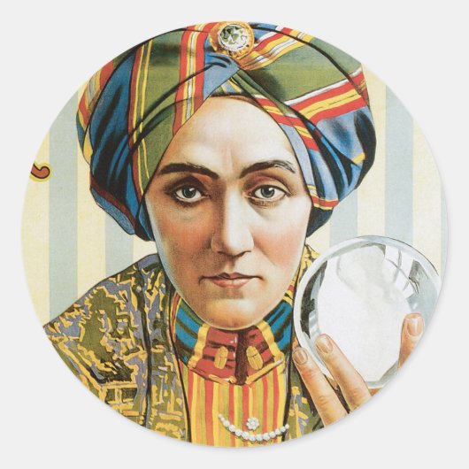 Magisch Poster, Alexander, het Man dat het kent Ronde Sticker (Voorkant)